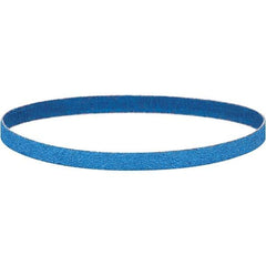 Dynabrade - 1-1/2" Wide x 30" OAL, 60 Grit, Zirconia Alumina Abrasive Belt - Zirconia Alumina, Coated, X Weighted Cloth Backing, Wet/Dry - USA Tool & Supply