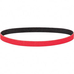Dynabrade - 1" Wide x 18" OAL, 60 Grit, Ceramic Abrasive Belt - Ceramic, Coated, X Weighted Cloth Backing, Wet/Dry - USA Tool & Supply