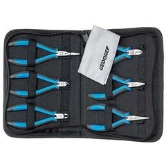 Gedore - Plier Sets Set Type: Electronics Pliers Number of Pieces: 6 - USA Tool & Supply