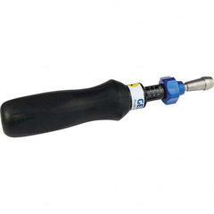 Gedore - Torque Limiting Screwdrivers; Type: Torque Screwdriver ; Minimum Torque (In/Lb): 10 (Pounds); Maximum Torque (In/Lb): 50 (Pounds); Drive Size (Inch): 1/4 ; Drive Size (Decimal Inch): 0.25000 ; Drive Size (mm): 6.3 - Exact Industrial Supply