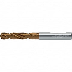 Walter-Titex - 11.55mm 140° Spiral Flute Solid Carbide Screw Machine Drill Bit - USA Tool & Supply