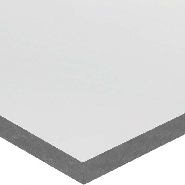 USA Sealing - 4' x 2" x 3/4" Dark Gray PVC Rectangular Bar - USA Tool & Supply