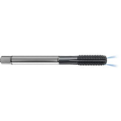 Guhring - M20x2.50 Metric 6HX D14/D15 Thread Limit Modified Bottoming Thread Forming Tap - High Speed Steel, TiCN Finish, 140mm OAL, Right Hand Thread, Series 1271 - USA Tool & Supply