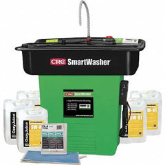 CRC - 25 Gal Free Standing Water-Based Mobile Parts Washer Kit - USA Tool & Supply