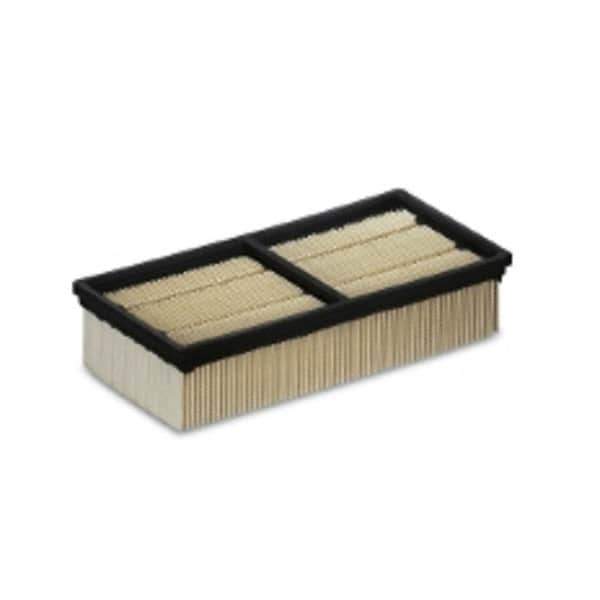 Karcher - Vacuum Cleaner Filters Vacuum Type: HEPA & Critical Vacuum Filter Type: Flat-Pleated Filter Cellulose - USA Tool & Supply