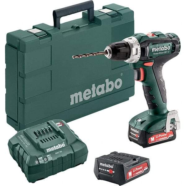 Metabo - Cordless Drills Battery Voltage: 12 Battery Chemistry: Lithium-Ion - USA Tool & Supply