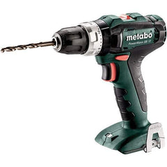 Metabo - 12 Volt 3/8" Keyless Chuck Cordless Hammer Drill - 0 to 21,000 BPM, 0 to 360 & 1,400 RPM, Reversible - USA Tool & Supply