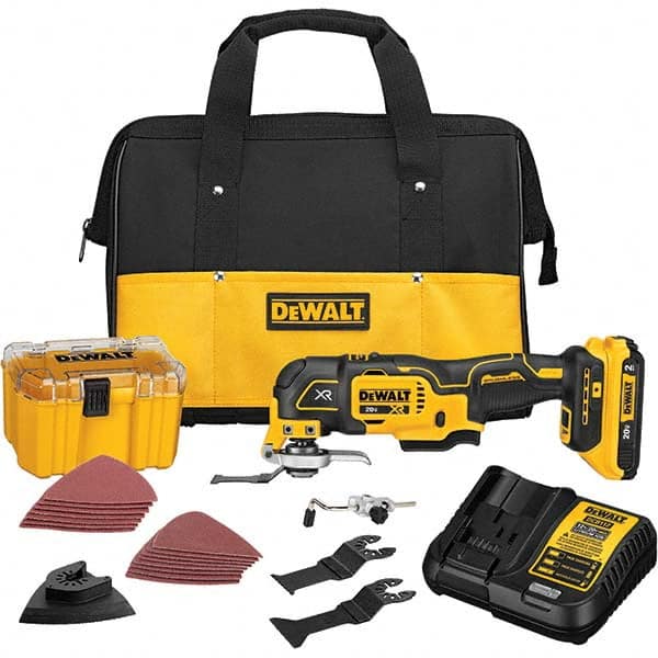 DeWALT - Rotary & Multi-Tools Type: Oscillating Tool Kit Type of Power: Cordless - USA Tool & Supply