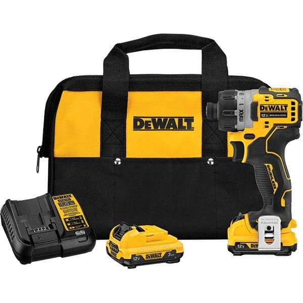 DeWALT - Cordless Screwdrivers Voltage: 12.0 Handle Type: Pistol Grip - USA Tool & Supply