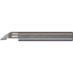 Profiling Tools; Minimum Bore Diameter (Decimal Inch): 0.1960; Maximum Bore Depth (Decimal Inch): 3/8; Radius: 0.0080; Overall Length (Decimal Inch): 2-1/2; Shank Diameter (Inch): 1/4; Projection: Projection; Finish/Coating: Uncoated; Projection (Decimal