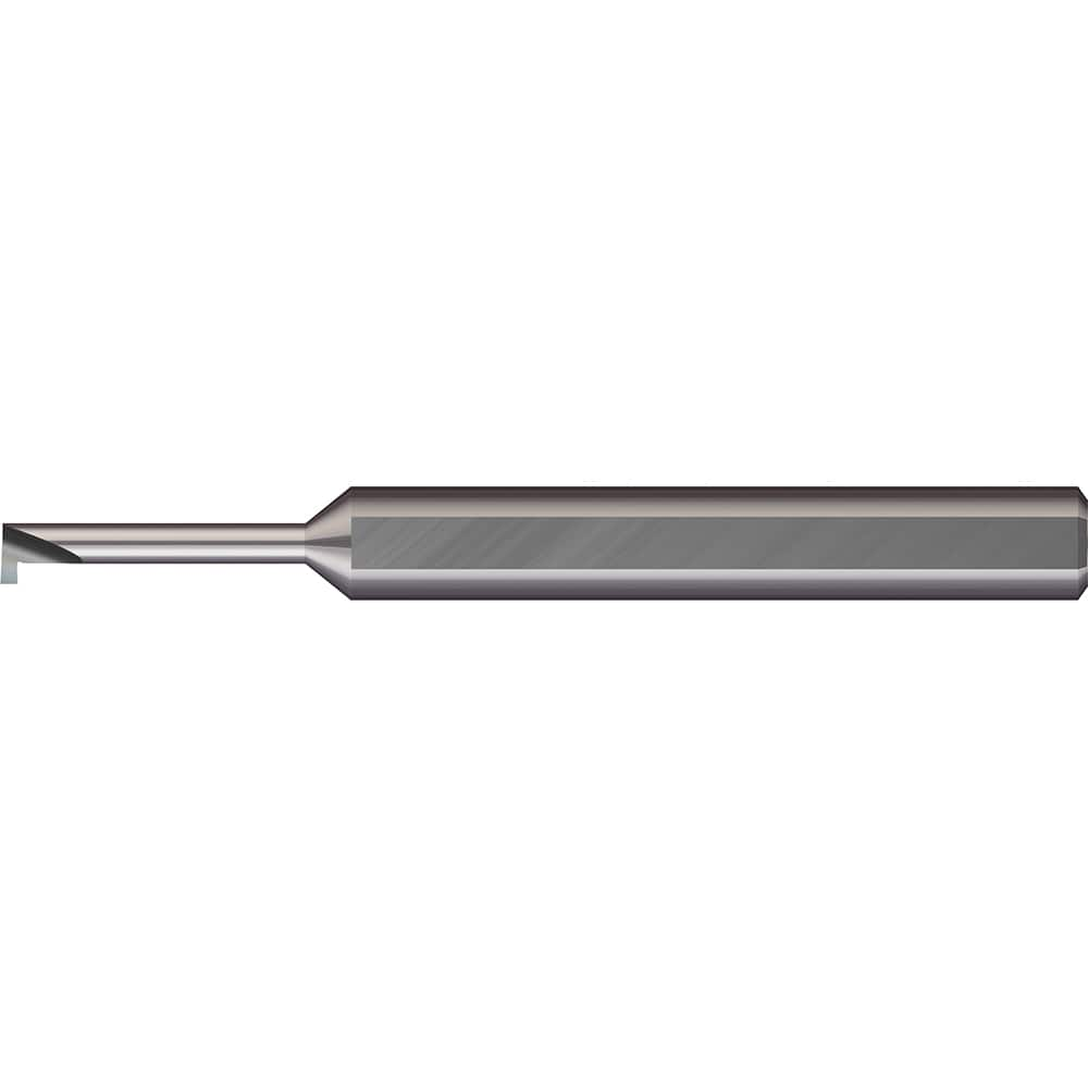 Grooving Tool: Retaining Ring Solid Carbide, 1/8″ Shank Dia, 0.03″ Groove Width