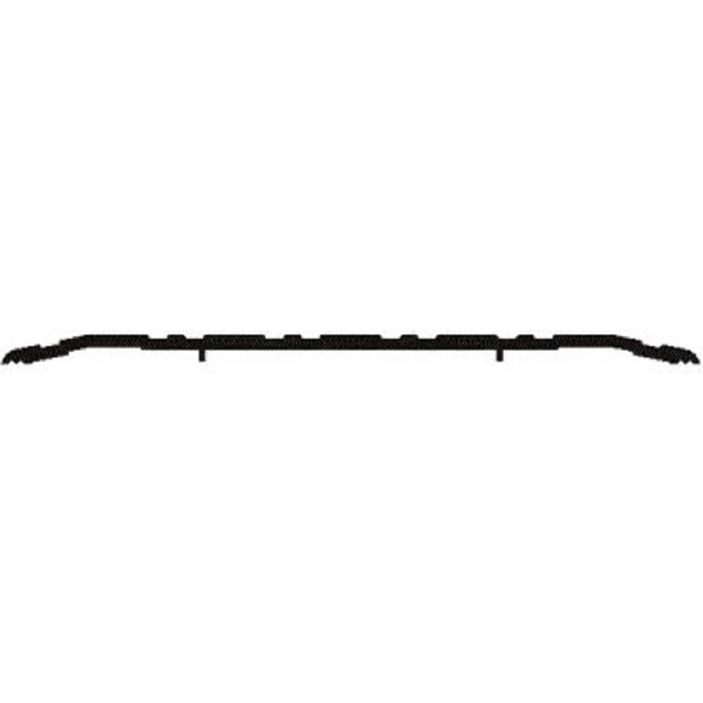 Pemko - Thresholds; Height (Inch): 1/4 ; Length (Inch): 36 ; Width (Inch): 6 ; Finish/Coating: Anodized; Dark Bronze - Exact Industrial Supply