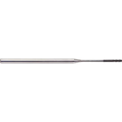 M.A. Ford - Square End Mills; Mill Diameter (Inch): 1/16 ; Mill Diameter (Decimal Inch): 0.0625 ; Number of Flutes: 4 ; Length of Cut (Inch): 0.1875 ; Length of Cut (Decimal Inch): 0.1875 ; Material: Solid Carbide - Exact Industrial Supply