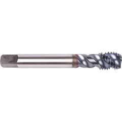 No.10 24 3 Flute Union Butterfield HSS-PM TiCN Applix UNC Machine Tap Spiral Flute 50 DIN/ANSI E-code # 1676AP10X24 - Exact Industrial Supply