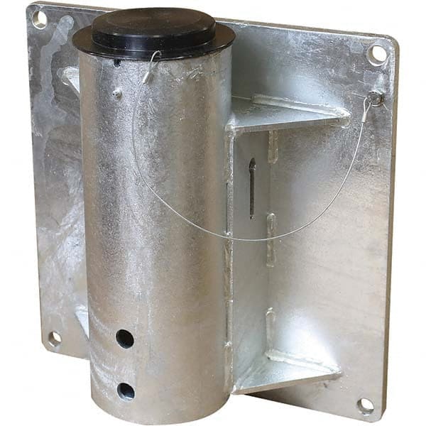 THERN - Davit Crane Bases Base Type: Flush Mount Base Finish/Coating: Stainless Steel - USA Tool & Supply
