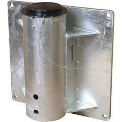 THERN - Davit Crane Bases Base Type: Wall Mount Base Finish/Coating: Galvanized - USA Tool & Supply