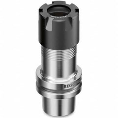 Collet Chuck: 2 to 20 mm Capacity, ER Collet, Hollow Taper Shank 100 mm Projection, 0.003 mm TIR, Balanced to 25,000 RPM, Through Coolant