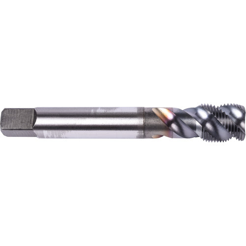 M10 1.50 MM 3 Flute Union Butterfield HSS-PM TiCN Applix M Machine Tap Spiral Flute 50 DIN/ANSI E-code # 1679M10X1.5 - Exact Industrial Supply