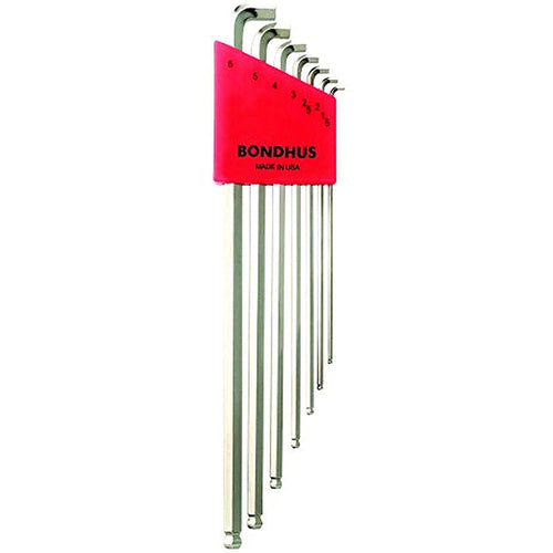 7PC STUBBY BALL END L-WRENCH SET - USA Tool & Supply