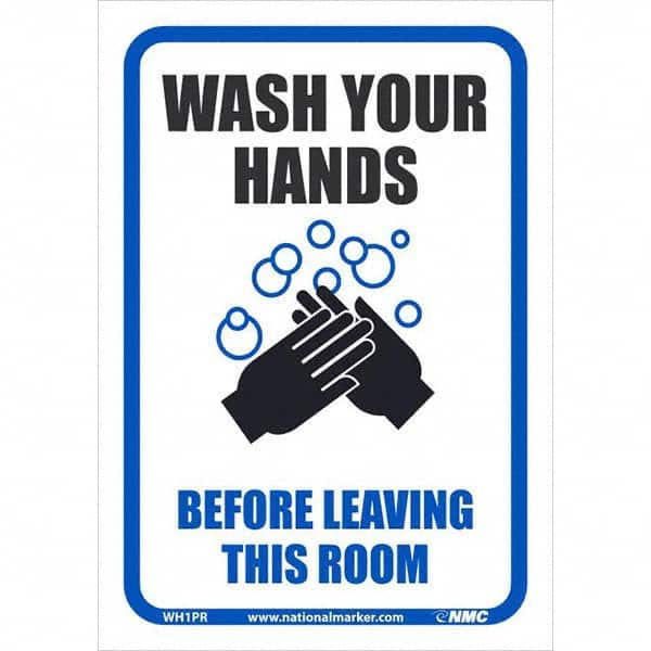 NMC - Safety & Facility Labels Message Type: Restroom, Janitorial & Housekeeping Header: None - USA Tool & Supply