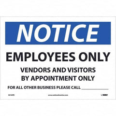 NMC - Safety & Facility Labels Message Type: Security & Admittance Header: NOTICE - USA Tool & Supply