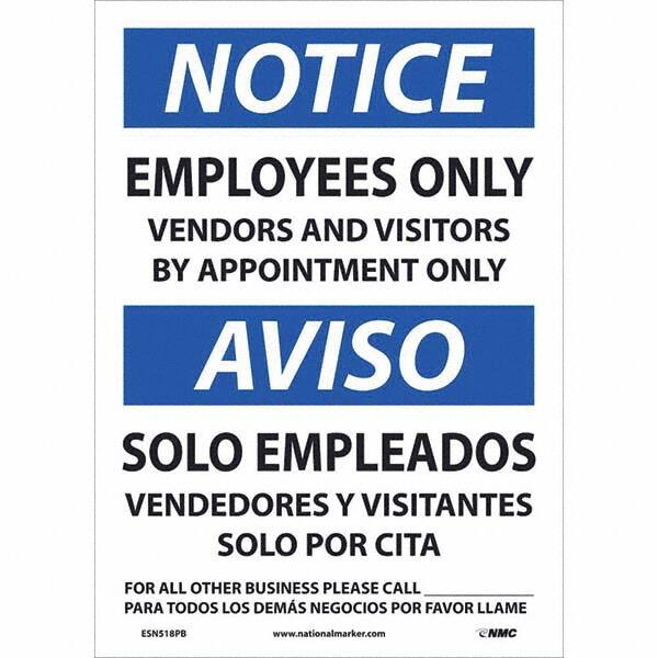 NMC - Safety & Facility Labels Message Type: Security & Admittance Header: NOTICE - USA Tool & Supply
