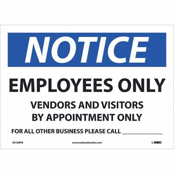 NMC - Safety & Facility Labels Message Type: Security & Admittance Header: NOTICE - USA Tool & Supply