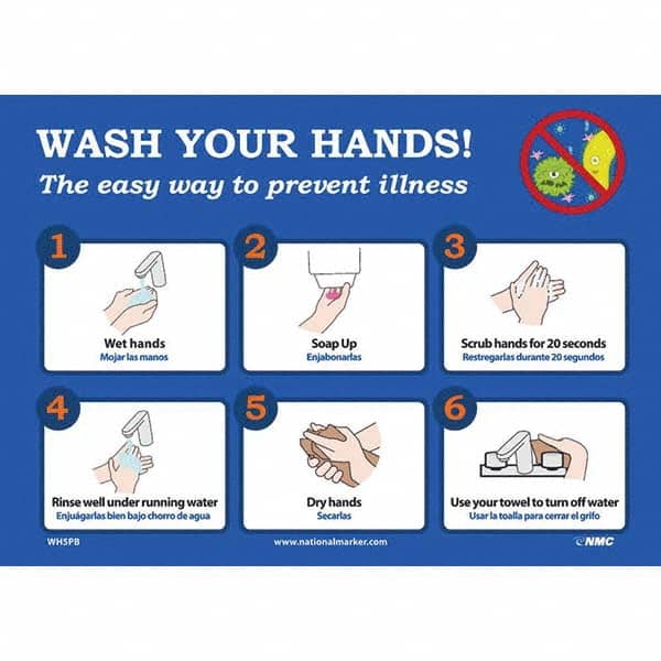 NMC - Safety & Facility Labels Message Type: Restroom, Janitorial & Housekeeping Header: None - USA Tool & Supply