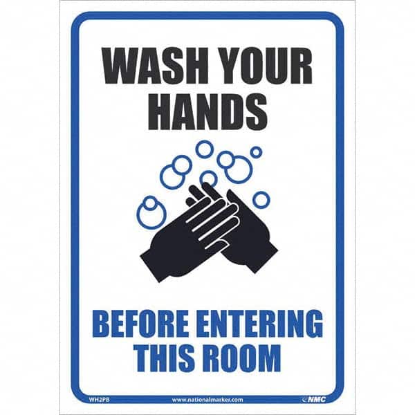 NMC - Safety & Facility Labels Message Type: Restroom, Janitorial & Housekeeping Header: None - USA Tool & Supply