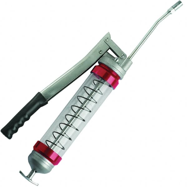 Plews & Edelman - Grease Guns Type: Lever Grease Gun with 3-Way Loading Capacity (oz.): 14 (Cartridge) - USA Tool & Supply