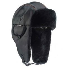 6802 S/M BLK CLASSIC TRAPPER HAT - USA Tool & Supply