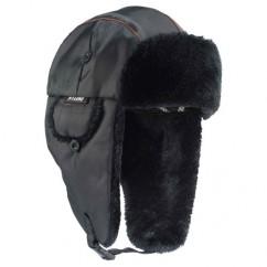 6802 L/XL BLK CLASSIC TRAPPER HAT - USA Tool & Supply