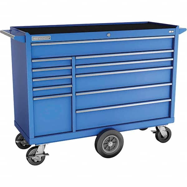 Champion Tool Storage - Tool Storage Combos & Systems Type: Wheeled Tool Cabinet with Maintenance Cart Drawers Range: 10 - 15 Drawers - USA Tool & Supply