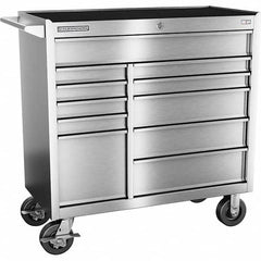 Champion Tool Storage - Tool Storage Combos & Systems Type: Wheeled Tool Cabinet Drawers Range: 10 - 15 Drawers - USA Tool & Supply