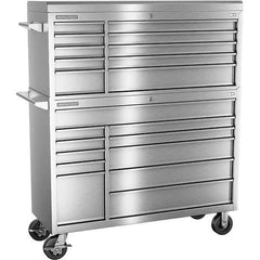 Champion Tool Storage - Tool Storage Combos & Systems Type: Top Chest/Roller Cabinet Combo Drawers Range: 16 Drawers or More - USA Tool & Supply