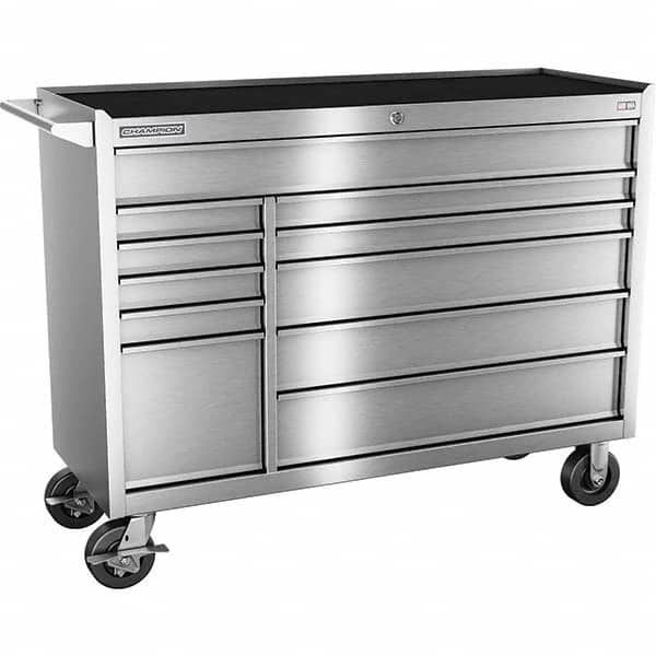 Champion Tool Storage - Tool Storage Combos & Systems Type: Wheeled Tool Cabinet Drawers Range: 10 - 15 Drawers - USA Tool & Supply