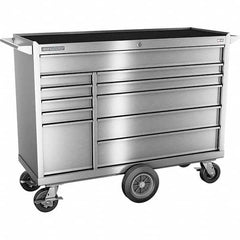 Champion Tool Storage - Tool Storage Combos & Systems Type: Wheeled Tool Cabinet with Maintenance Cart Drawers Range: 10 - 15 Drawers - USA Tool & Supply