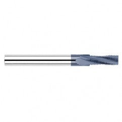 ‎0.3600″ Cutter Diameter × 0.8750″ (7/8″) Length of Cut Carbide Multi-Form M12-1.75 Thread Milling Cutter, 4 Flutes, AlTiN Coated - USA Tool & Supply