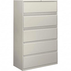 ALERA - File Cabinets & Accessories Type: Lateral Files Number of Drawers: 5 - USA Tool & Supply