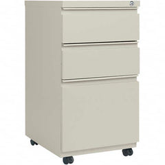ALERA - File Cabinets & Accessories Type: Pedestal Number of Drawers: 3 - USA Tool & Supply