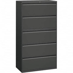 ALERA - File Cabinets & Accessories Type: Lateral Files Number of Drawers: 5 - USA Tool & Supply