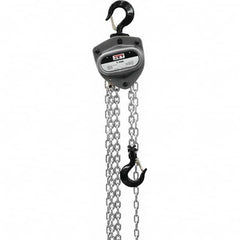 Jet - 2,000 Lb Capacity, 40' Lift Height, Manual Chain Hoist - USA Tool & Supply