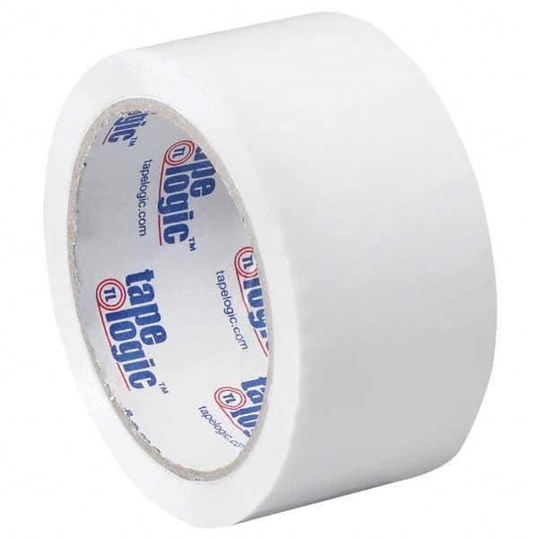 Tape Logic - Pack of (18) 55 Yd Rolls 2" White Box Sealing & Label Protection Tape - USA Tool & Supply