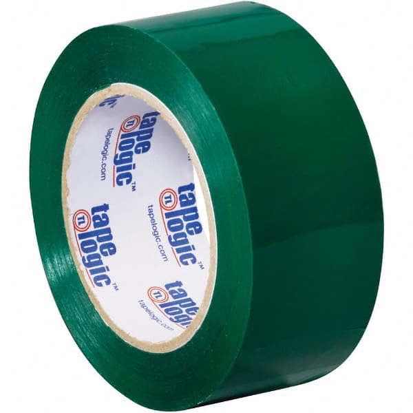 Tape Logic - Pack of (18) 110 Yd Rolls 2" Green Box Sealing & Label Protection Tape - USA Tool & Supply