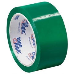 Tape Logic - Pack of (6) 55 Yd Rolls 2" Green Box Sealing & Label Protection Tape - USA Tool & Supply