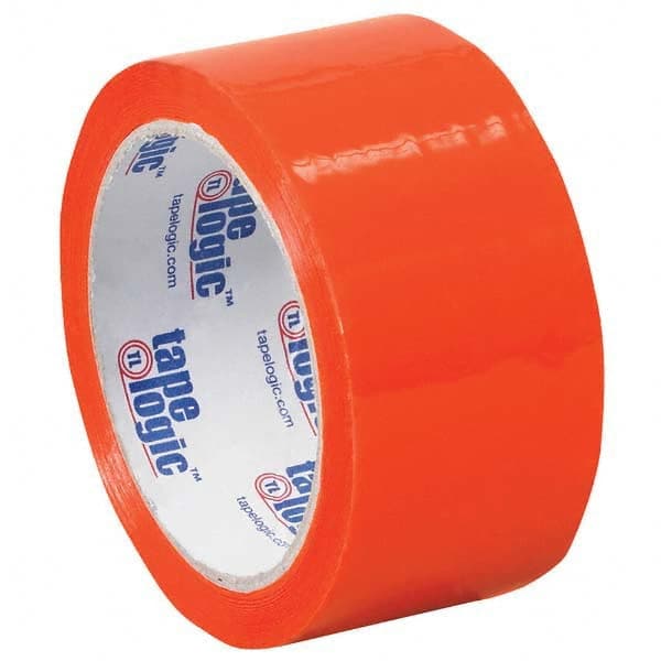 Tape Logic - Pack of (6) 55 Yd Rolls 2" Orange Box Sealing & Label Protection Tape - USA Tool & Supply
