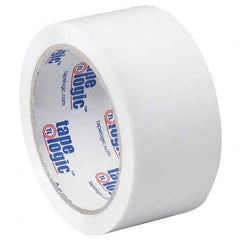 Tape Logic - Pack of (6) 55 Yd Rolls 2" White Box Sealing & Label Protection Tape - USA Tool & Supply