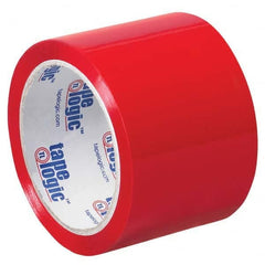Tape Logic - Pack of (6) 55 Yd Rolls 3" Red Box Sealing & Label Protection Tape - USA Tool & Supply