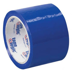 Tape Logic - Pack of (6) 55 Yd Rolls 3" Blue Box Sealing & Label Protection Tape - USA Tool & Supply