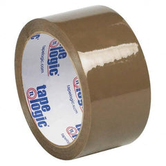 Tape Logic - Pack of (6), 2" x 55 Yd Rolls of Tan Box Sealing & Label Protection Tape - USA Tool & Supply